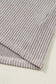 Bow Back Ribbed Knit V Neck Long Sleeve Top