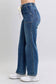 High Waisted Drawstring Wide