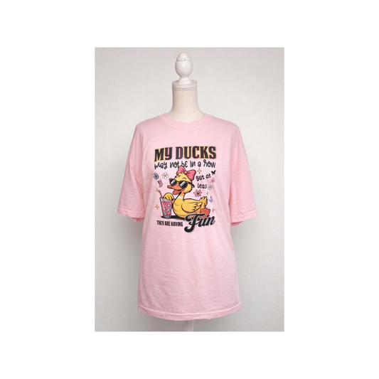 🦆 My Ducks May Not Be in a Row Tee (Comfort Colors®)